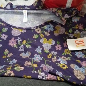 2xl Disney LuLaRoe Perfect Tee
